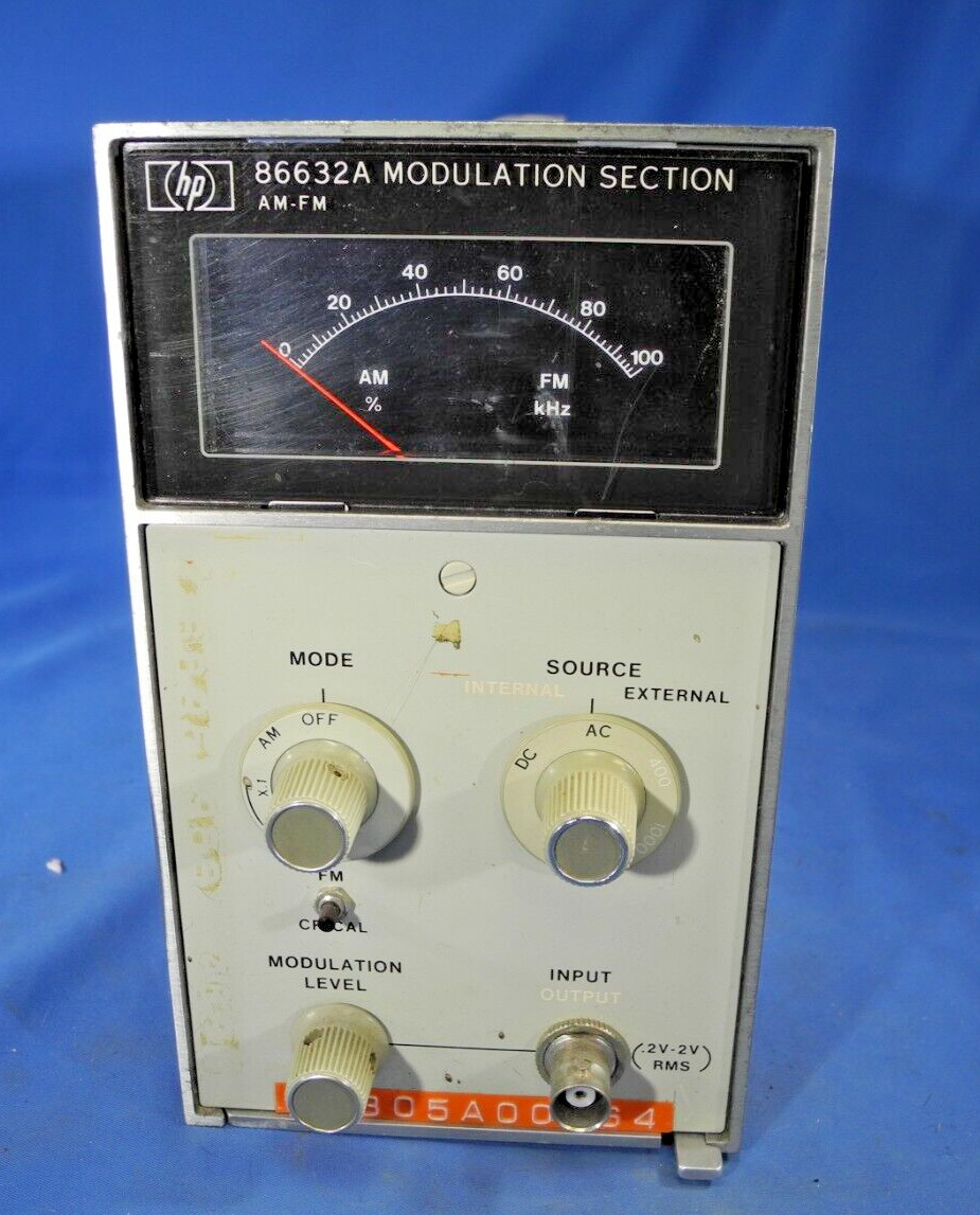 HP 86632A AM-FM Modulation Section for 8660 Series Mainframes