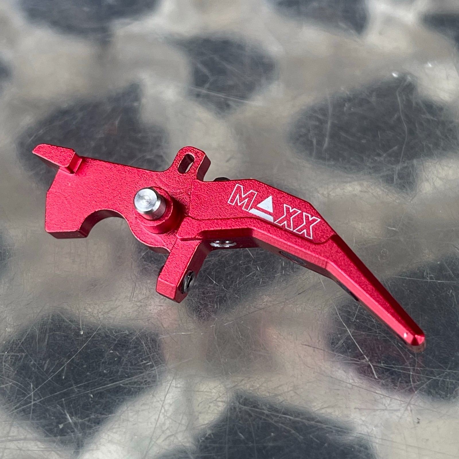 NEW Maxx Model CNC Aluminum Advanced Speed Trigger Style C - Red (MX-TRG002SCR)