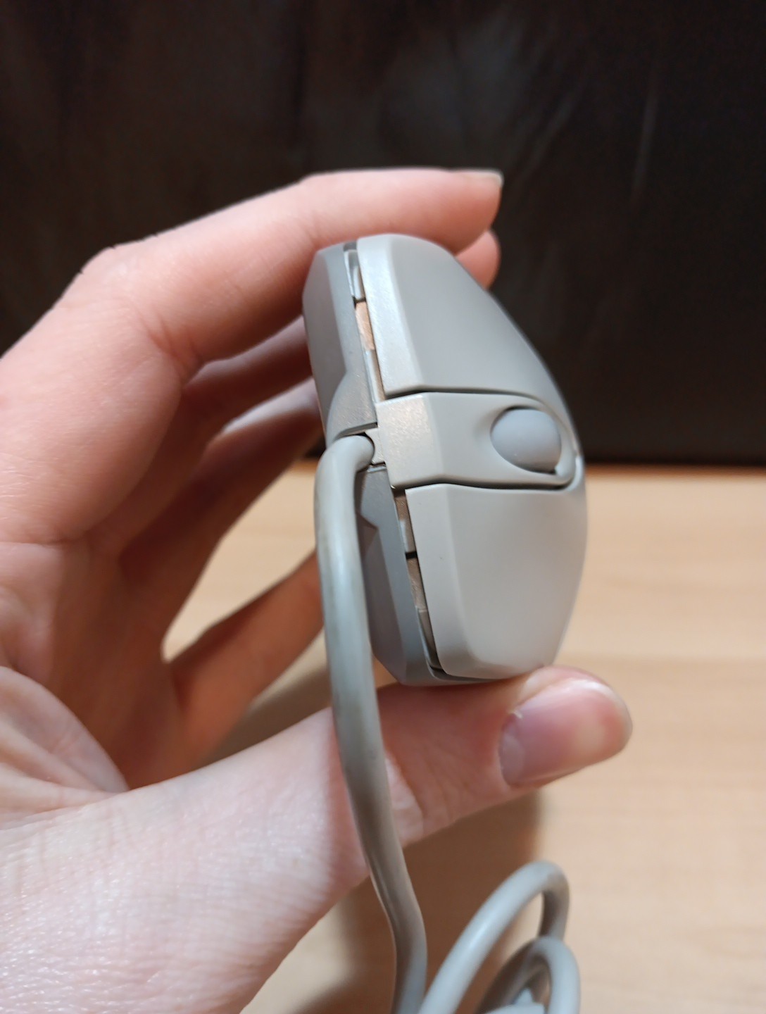 Vintage HP Hewlett Packard Model M-UB48 Computer Ball Mouse Tested Working USB
