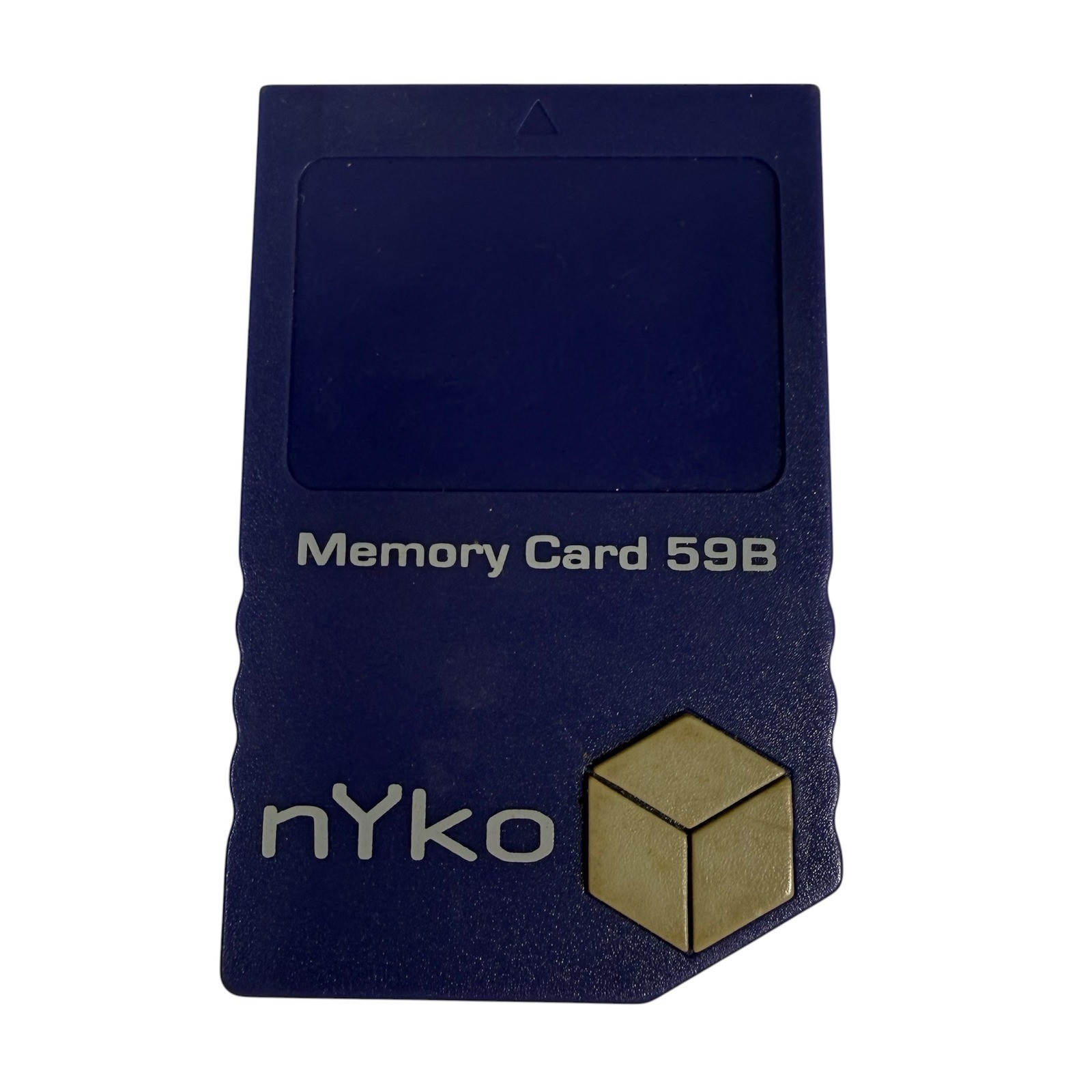 Nyko 59B Memory Card Purple GameCube Storage Accessory Save Data Untested