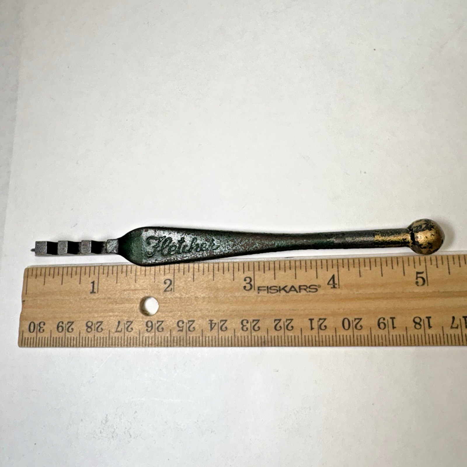 Vintage Fletcher Gold TIip Hand Held Glass Cutter 5.4 Inches cc