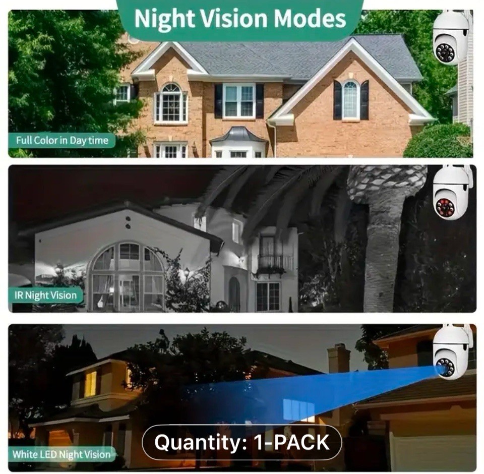 Yi Iot Indoor/Outdoor Security Wi Fi Camera 1080p Single Pack