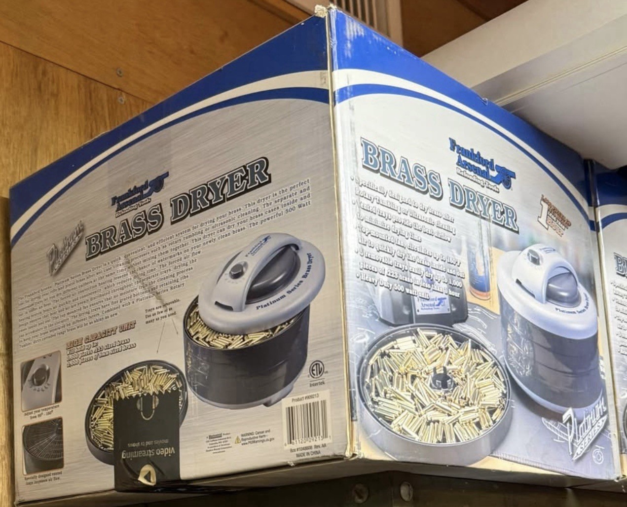 Frankford Arsenal Platinum Series 110V 5 Tray Brass Dryer for Reloading
