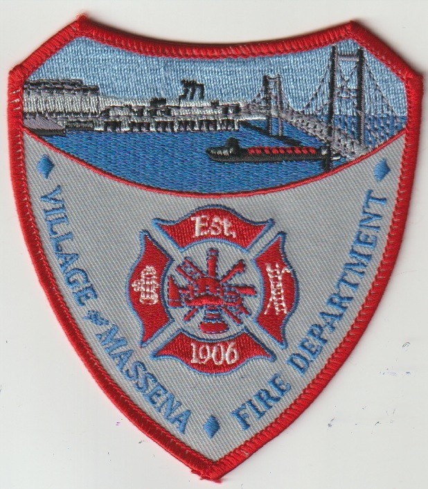 Village of Massena NY Fire Department patch shipped from Australia