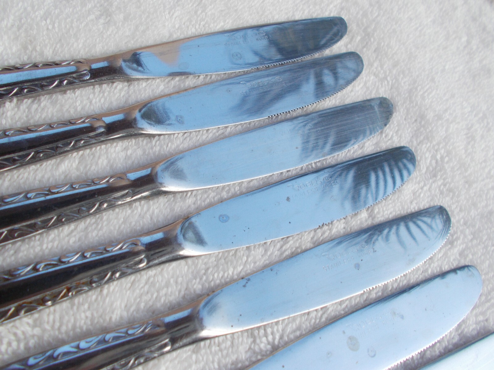 12 Place 60pcs Rogers Stanley Roberts ENSENADA Stainless Flatware Setting set