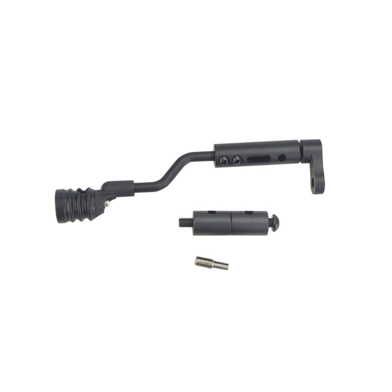 Compound Bow String Stop Bracket Archery Mount Suppressor Balance Stabilizer