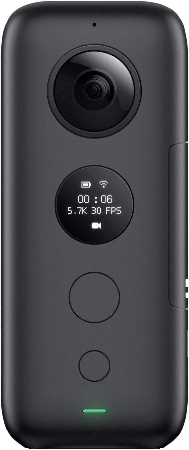 Insta360 ONE X Action Camera 360 Degree 5.7K 18MP Stabilization Real Time WiFi