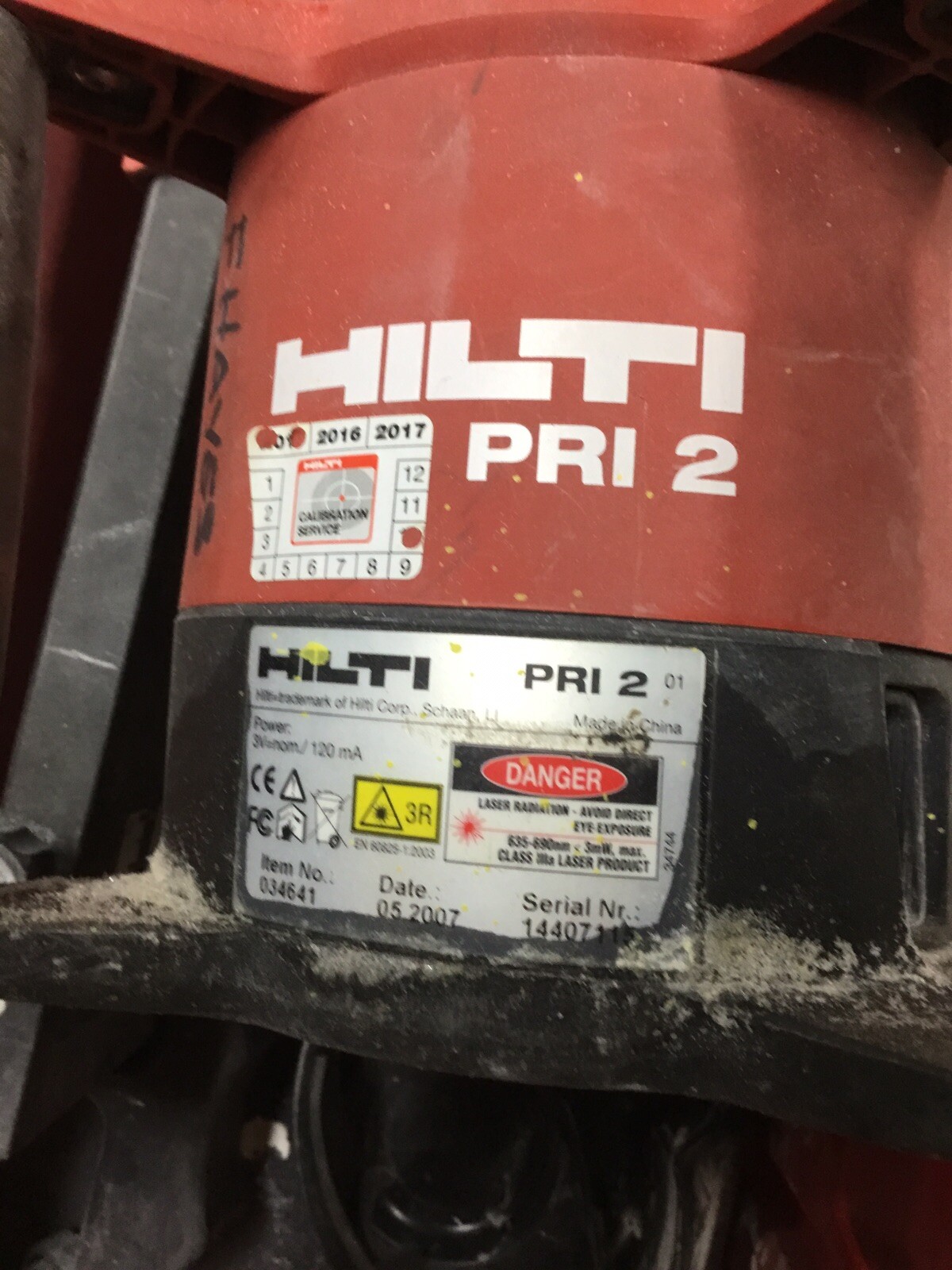 Hilti Pri2 W/wall Mount + Case *READ*