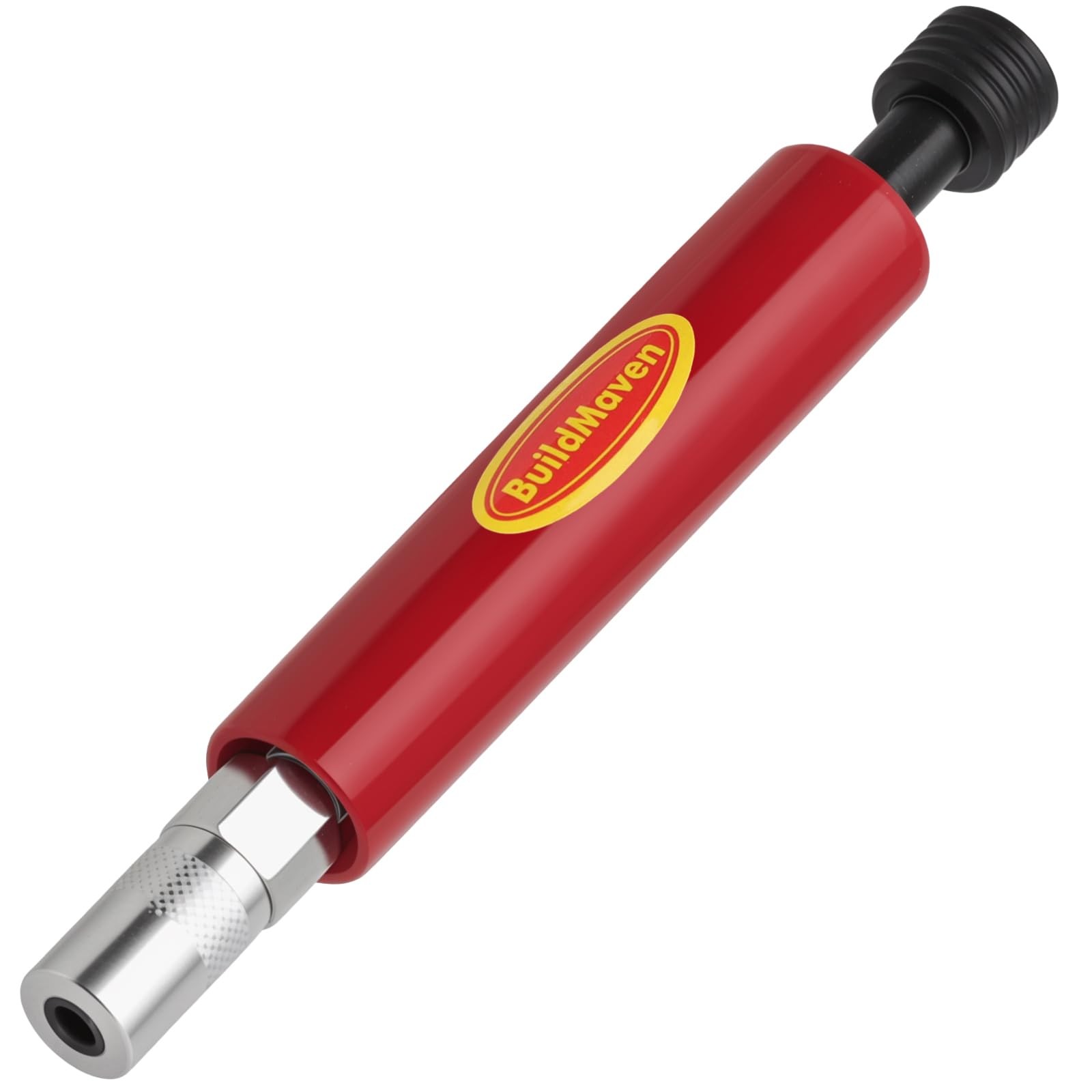 BuildMaven Grease Fitting Cleaning Tool -Grease Zerk Cleaner, Red