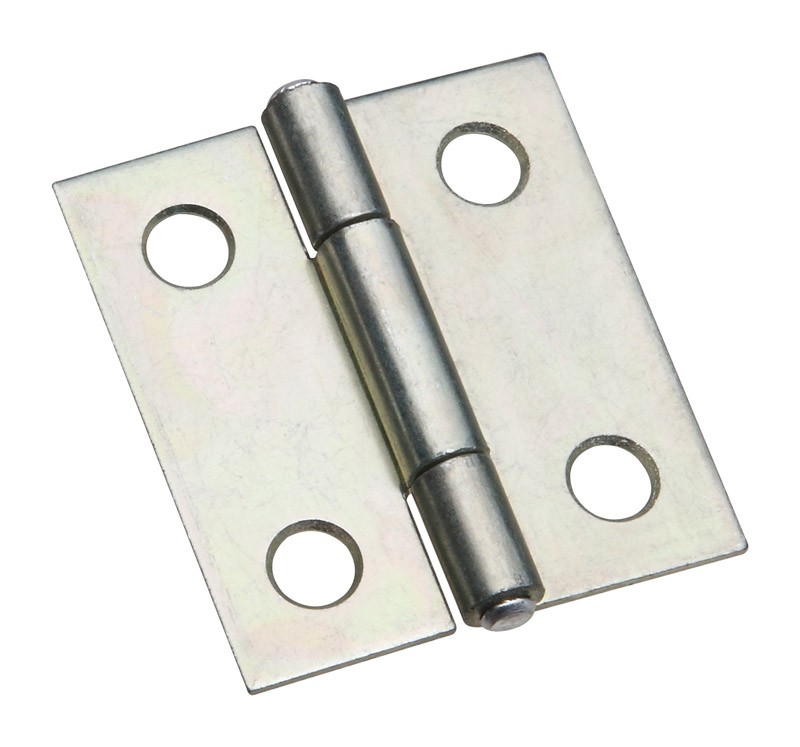 National Hardware N146-043 Zinc Plated Steel Light Narrow Hinge 1.5 x 1-7/16 in.