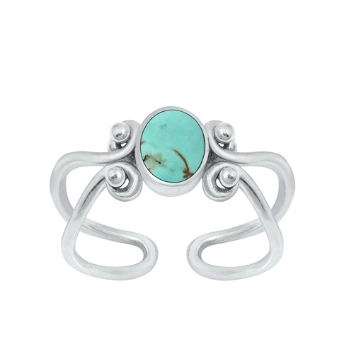 Moonstone onyx sterling silver toe rings