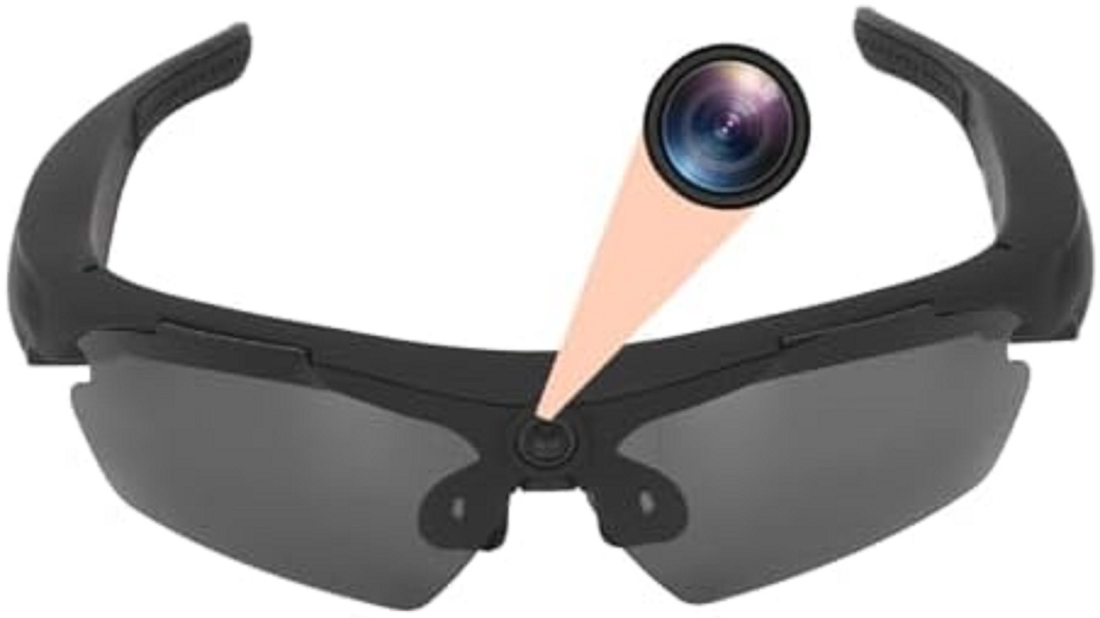 Camera Wearable Video Recording Glasses 1080P - Outdoor Sports Camera Glasses wi
