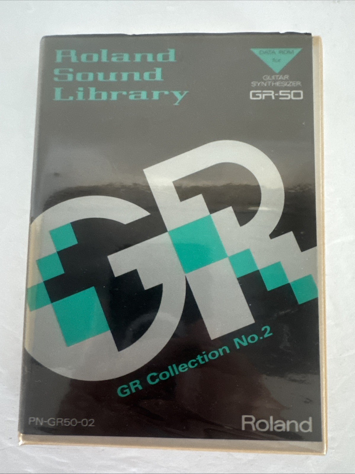 Roland PN-GR50-02 ROM Card & Original Case for GR50 Guitar Synth