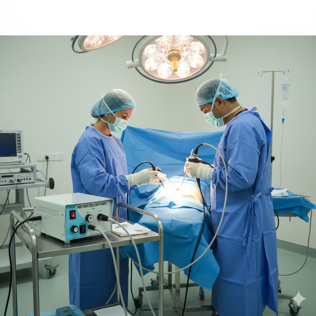 Fiber Optic Halogen Light Source 24V 250W for Endoscopy Medical Use
