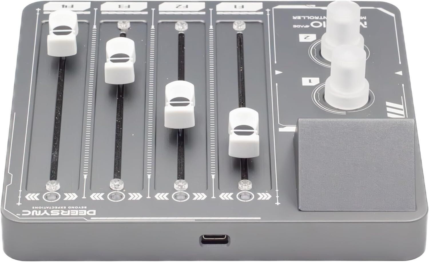 Deersync M-BRIO 4FADE MIDI CC Controller