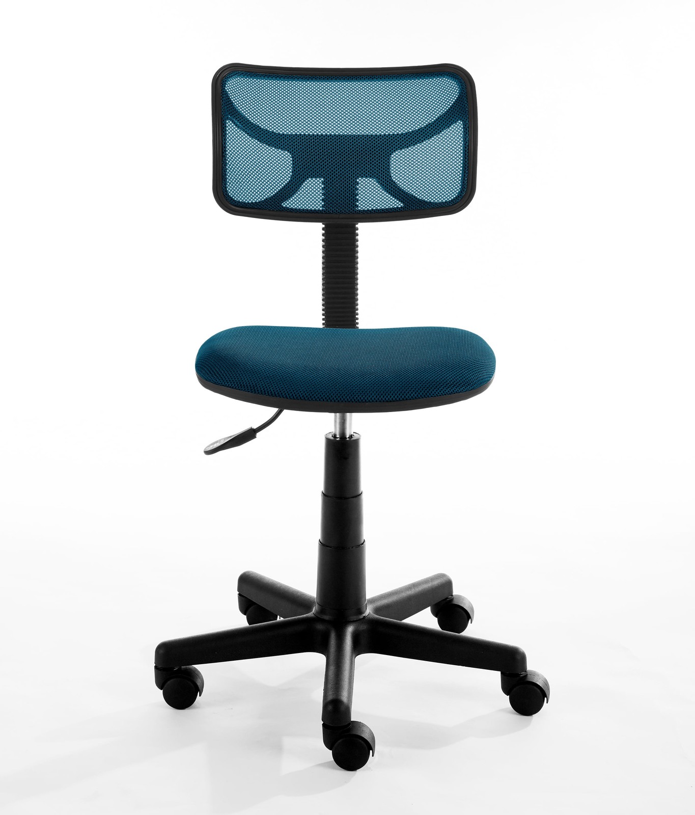 TASK CHAIR with Swivel Padded Mesh Upholstered Seat Adjustable Blue URBAN SHOP