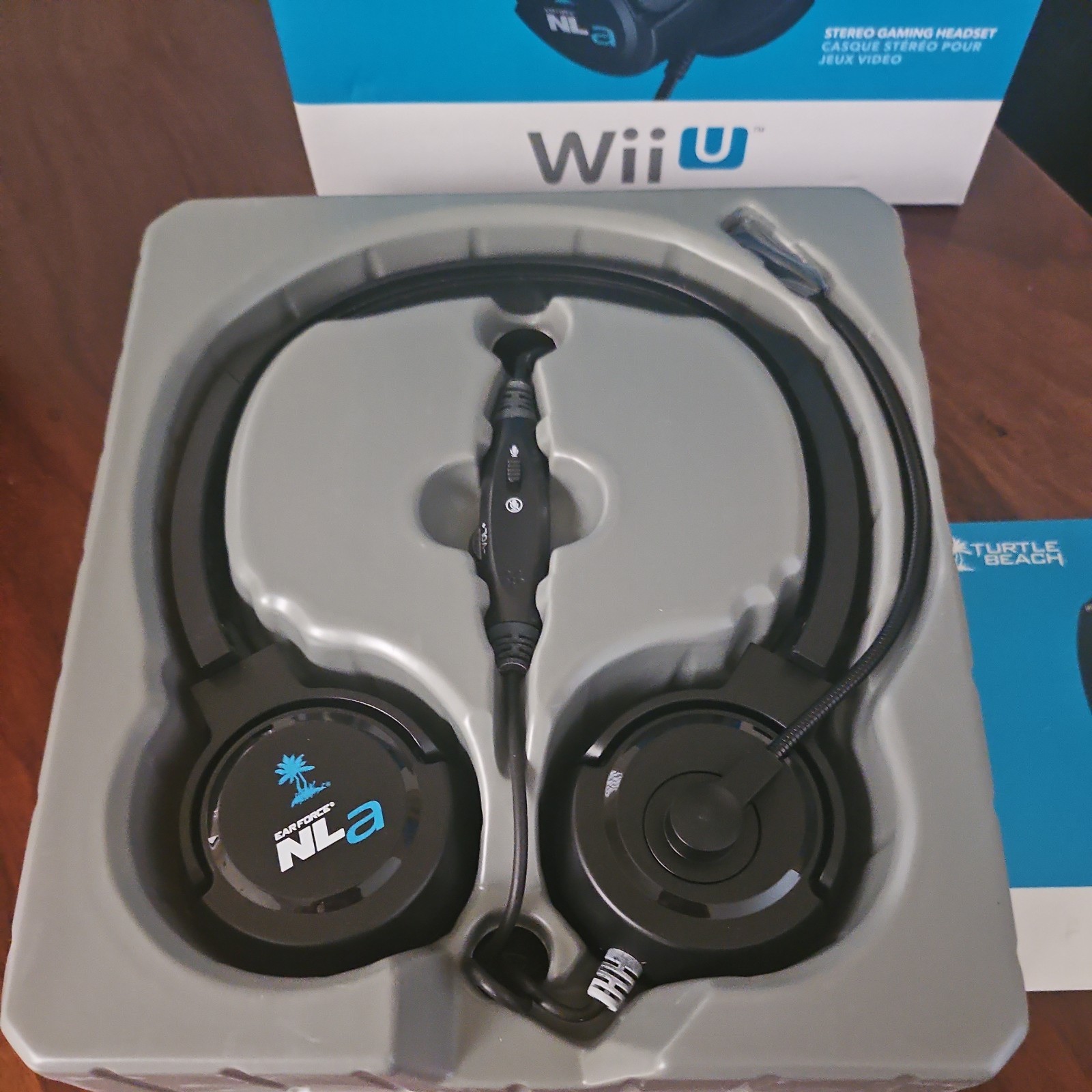 Turtle Beach EarForce NLA WiiU Gaming Headset New Open Box