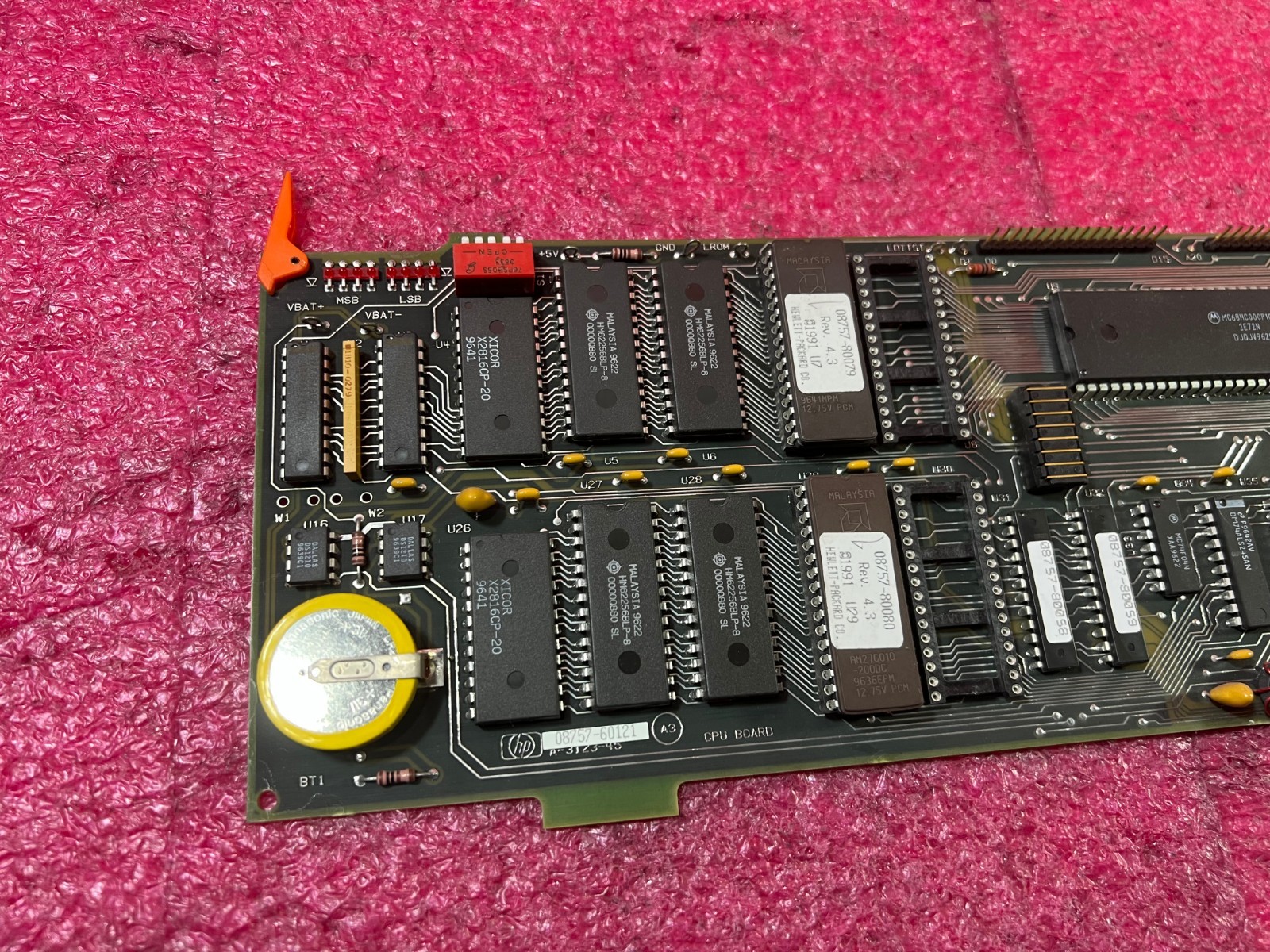 HP 8757E Scalar Network Analyzer BOARD 08757-60121 A3 A-3123-45