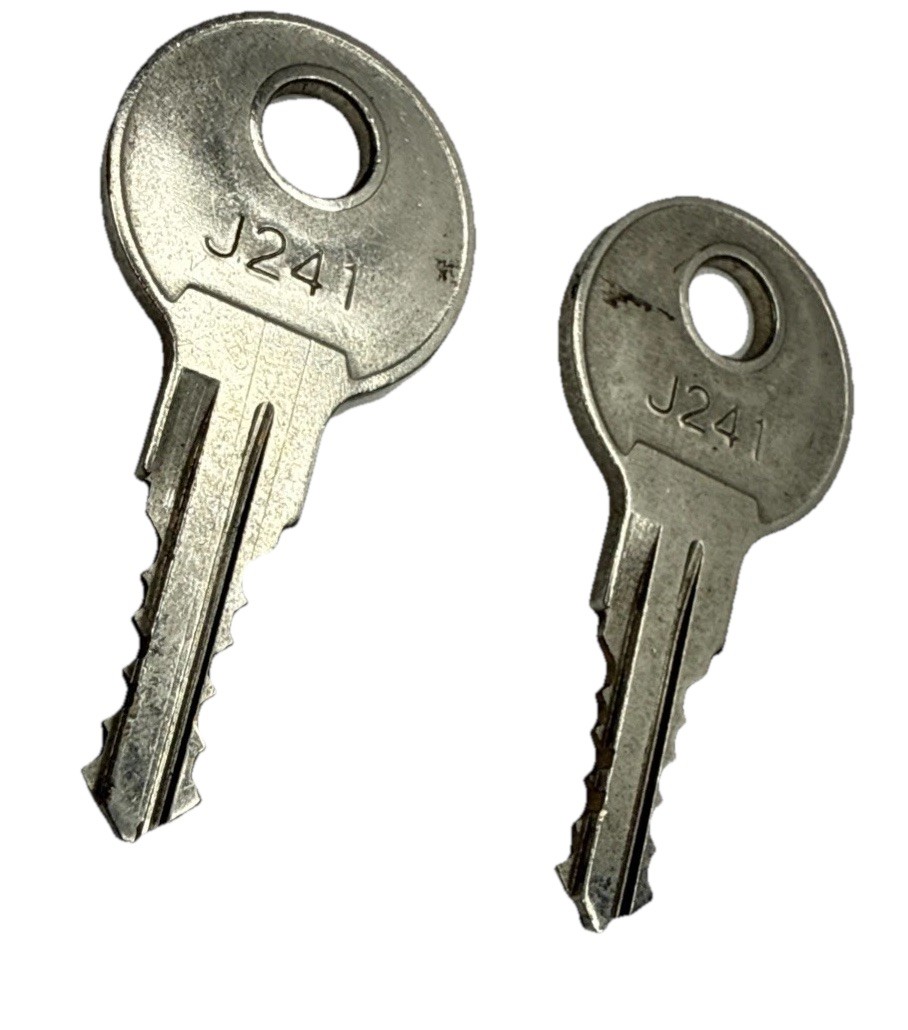 (Lot of 2) J241 Keys Used by Eberhard