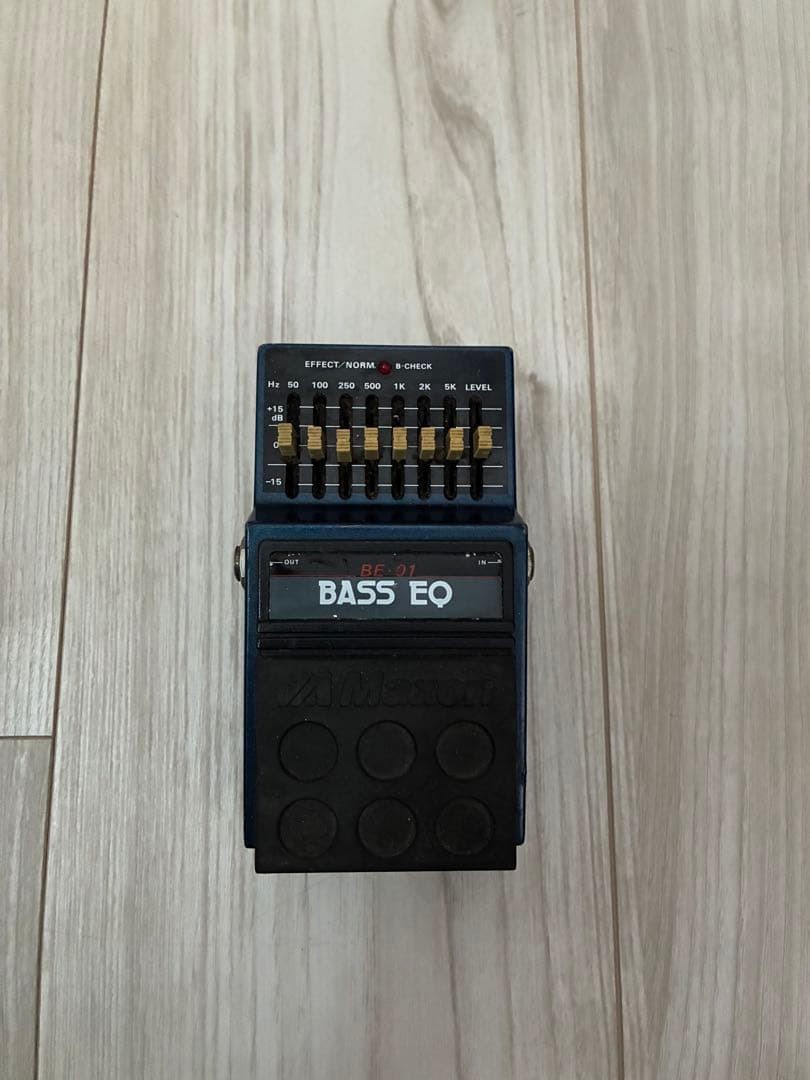 Maxon Bass EQ BE-01 Used Guitar Equalizer Pedal