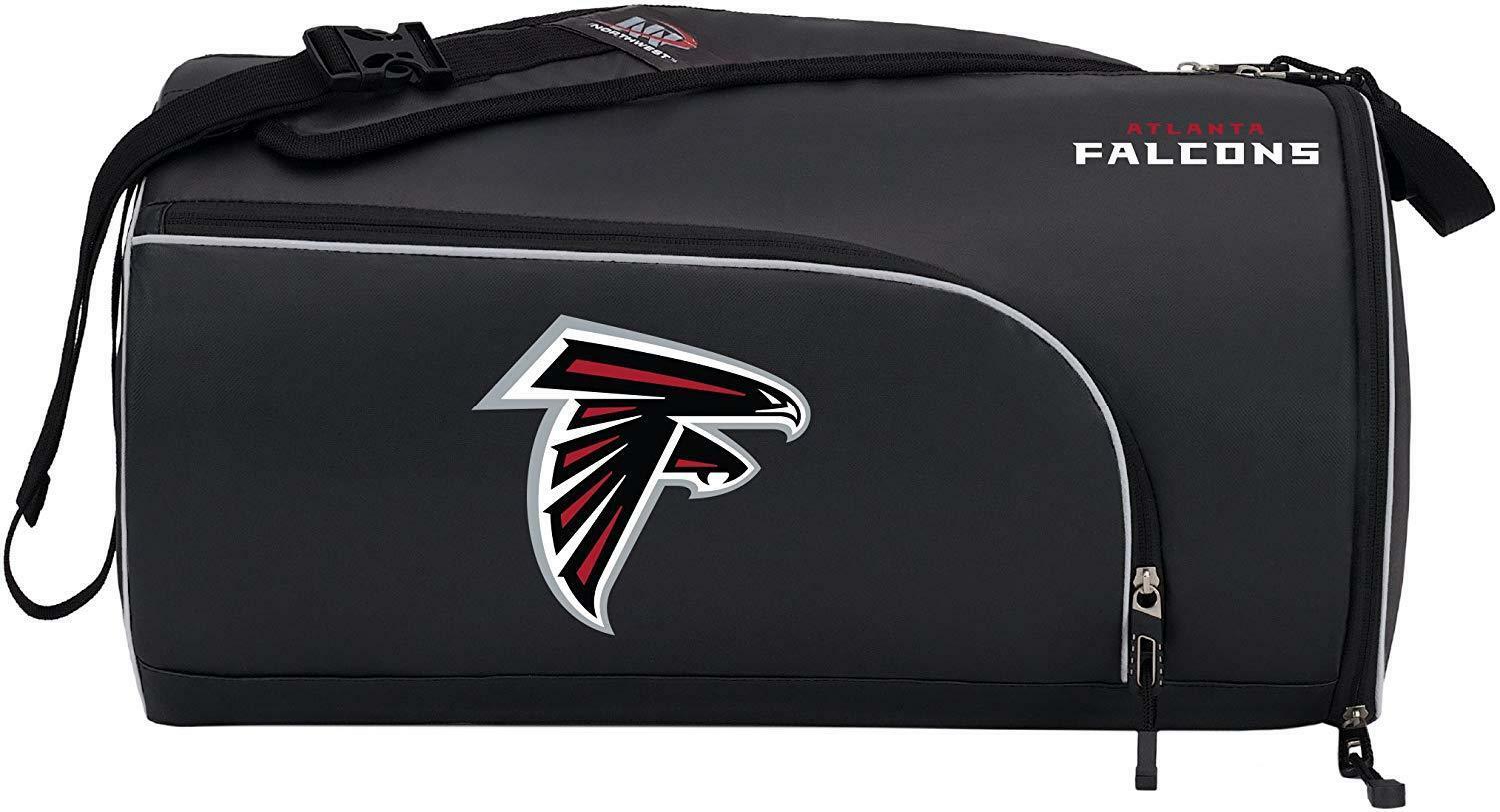 New NFL Atlanta Falcons Squadron Premium Duffel Bag / Gym Bag / Training Bag