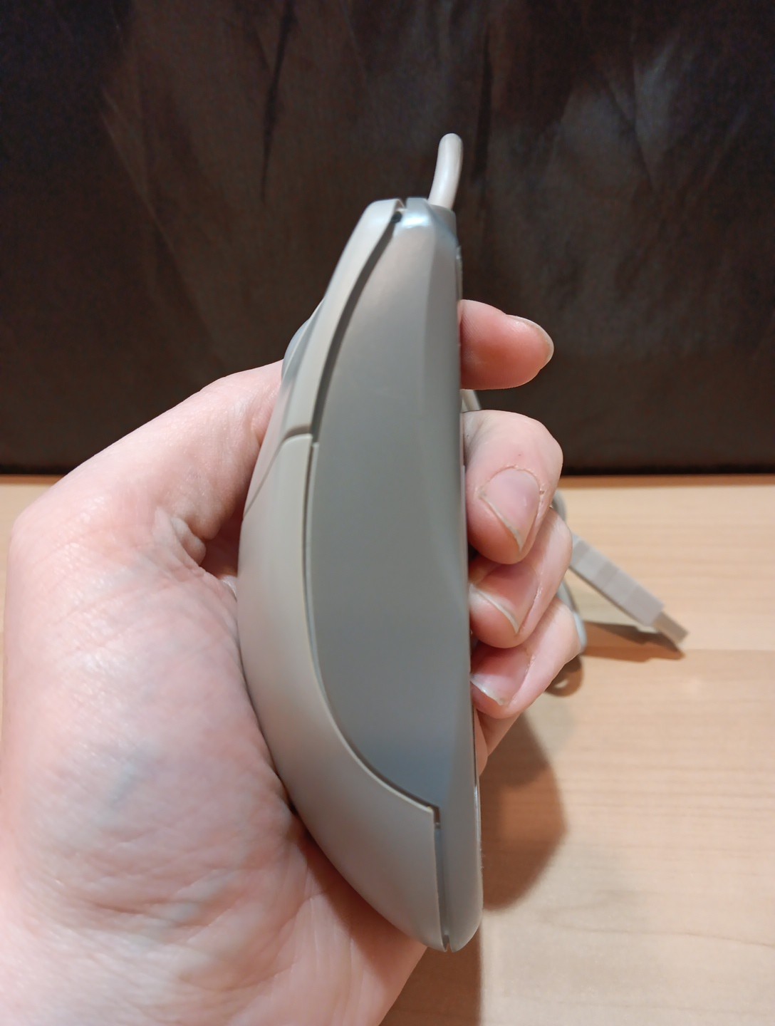 Vintage HP Hewlett Packard Model M-UB48 Computer Ball Mouse Tested Working USB