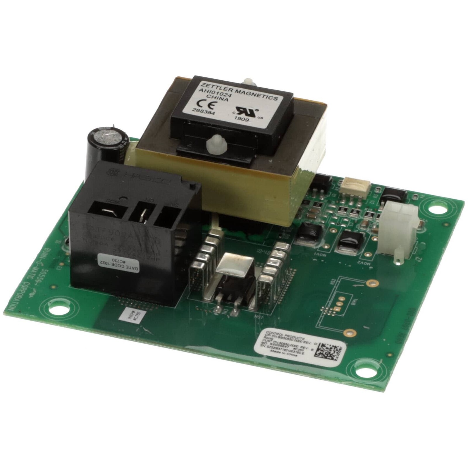 Bunn-O-Matic BunnOMatic 50550.1000 Control Brd Assy Power H3E/H5E/H5X