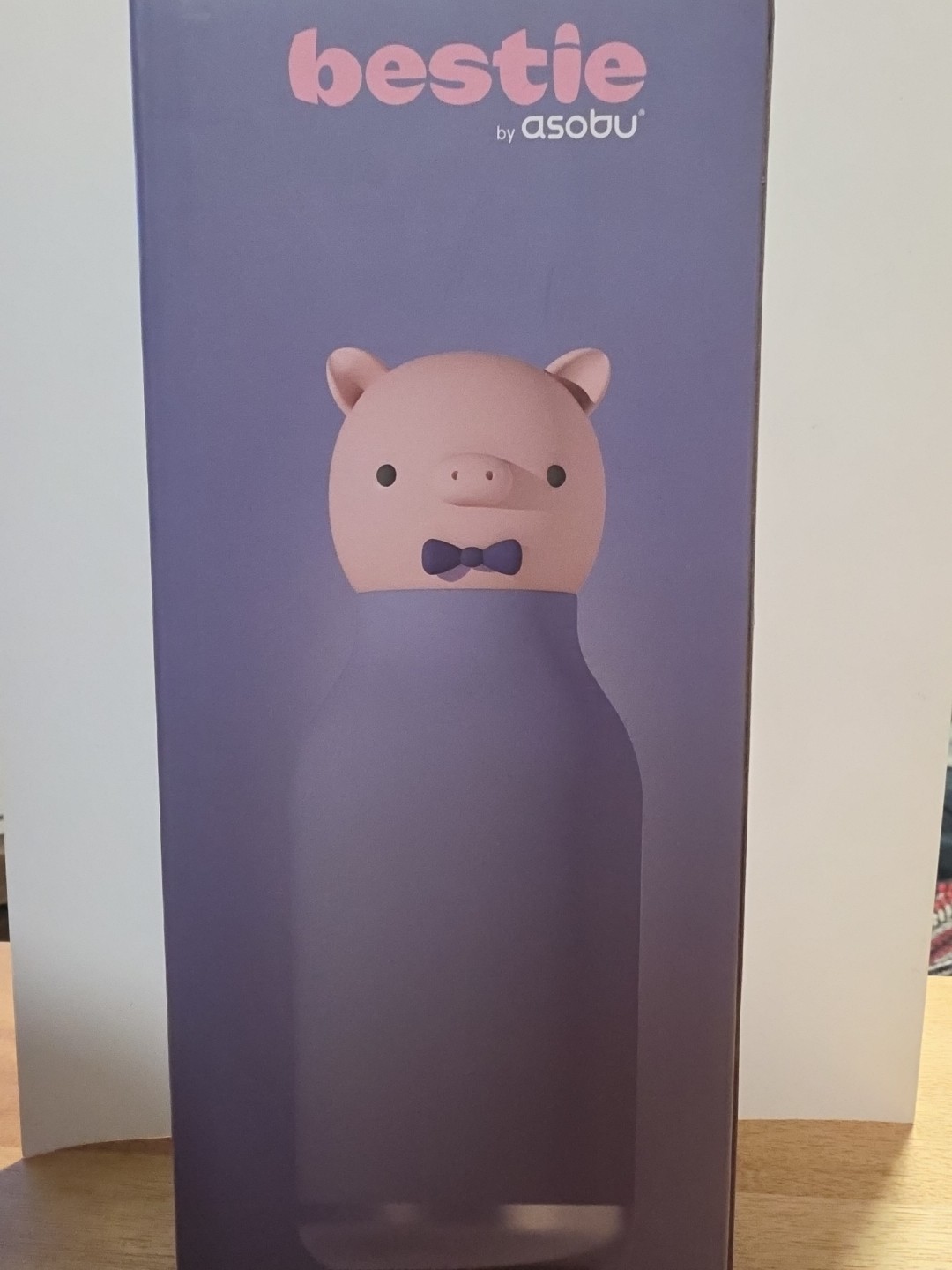 Asobu 16-Oz. Bestie Pig Bottle Insulated Stainless Steel Water Bottle - Reusable