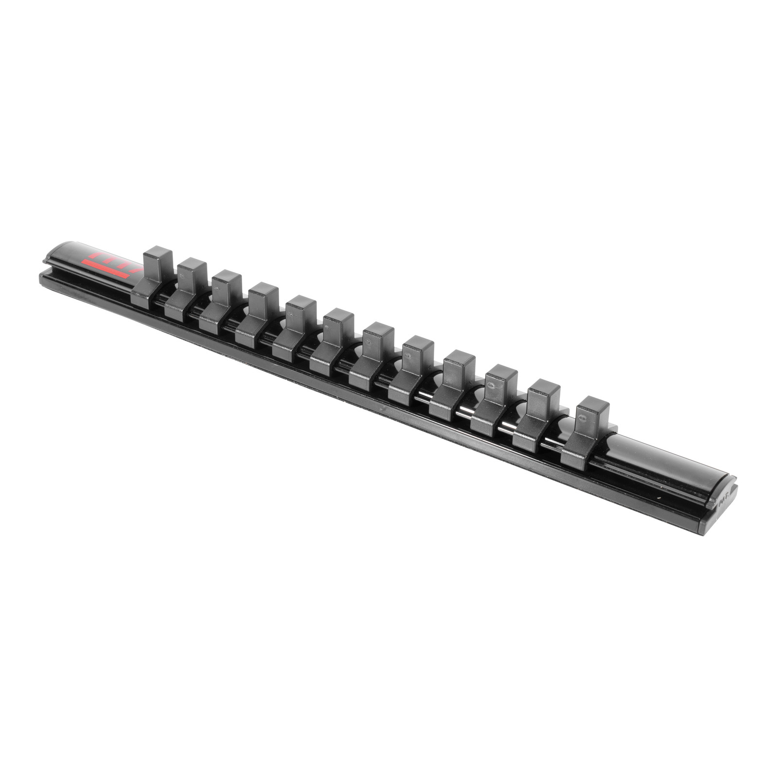 M7 Socket Holder 3/8"" Drive 12-Piece Magnetic Rail and Ball Lock Pin AD-2312