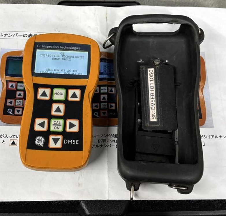 GE Inspection Technologies DM5E Corrosion Coating Thickness Gauge