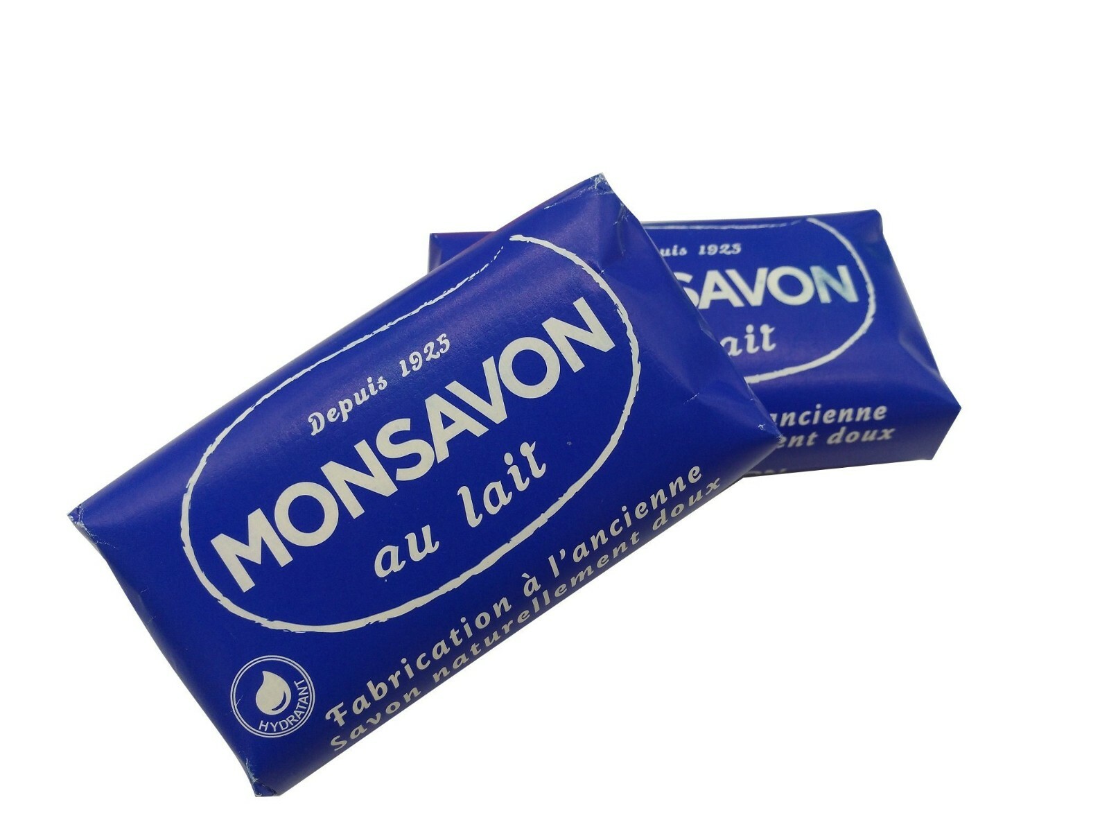Monsavon au lait Mild & Hydrating Soap Bars from FRANCE 200g BRAND NEW {2 Pack}