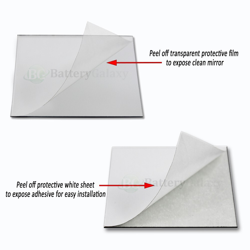 10X Selfie Small Phone Mirror Square 2" for Apple iPhone 16 / iPhone 16 Plus