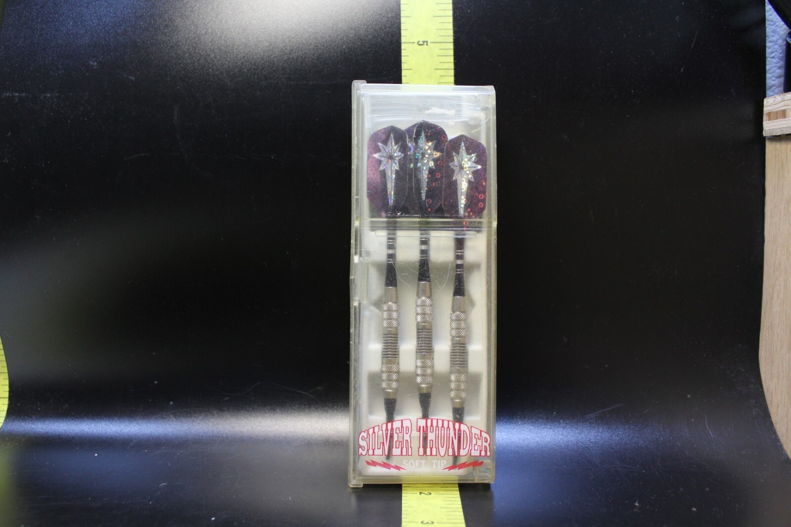 Set Of 3 Silver Thunder Soft Tip Darts