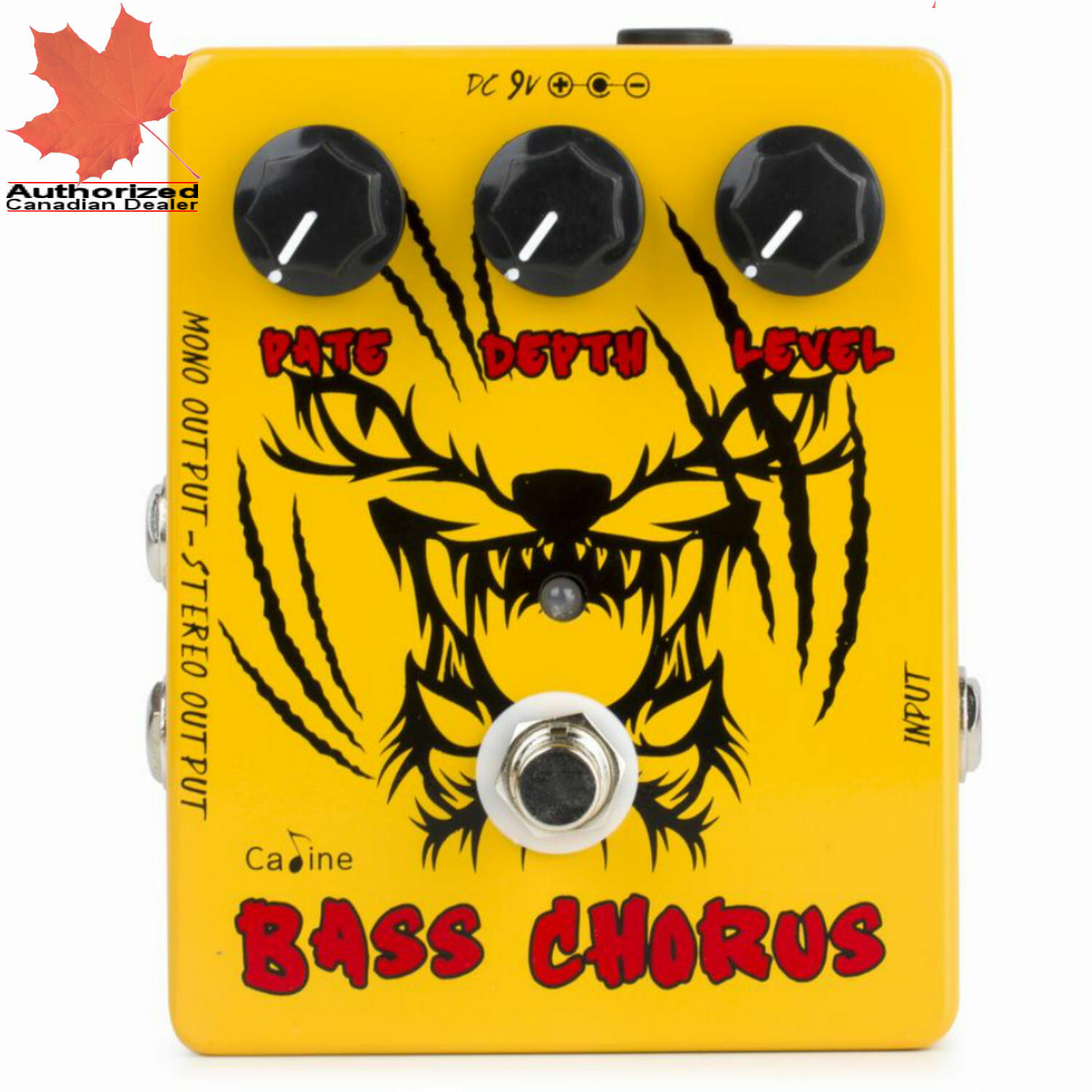 Caline CP-83 BASS CHORUS Bass Guitar Pedal