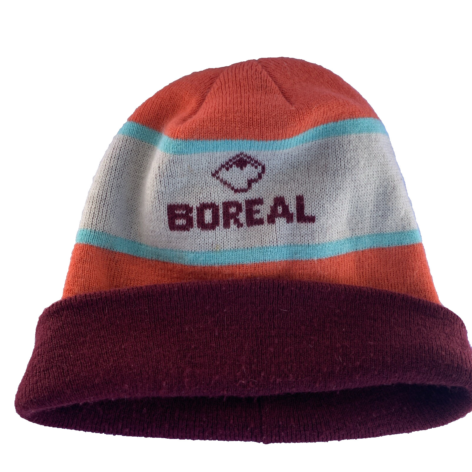 Boreal Mountain California Beanie Adult Cuffed Or Uncuffed Striped