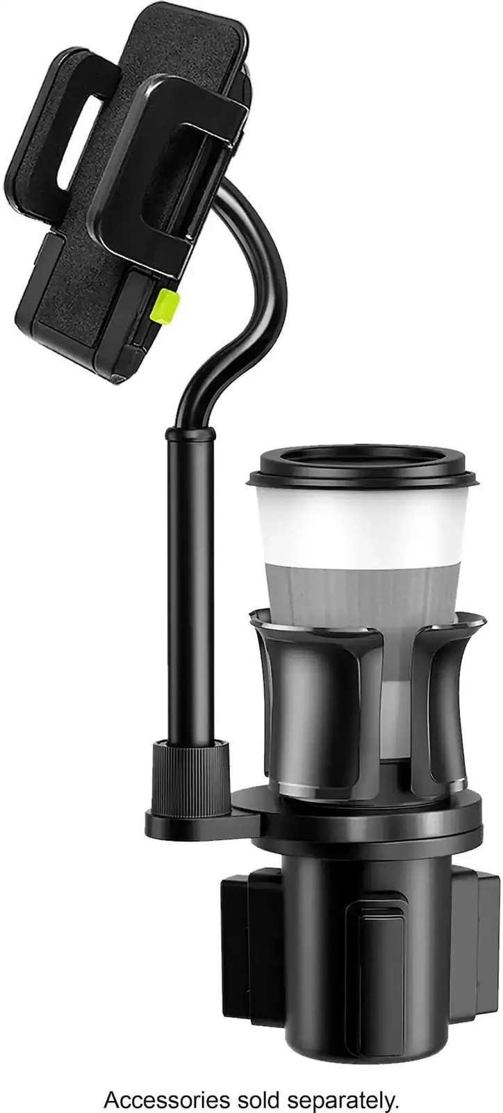 Bracketron - TripGrip Cup Holder Phone Mount - Black