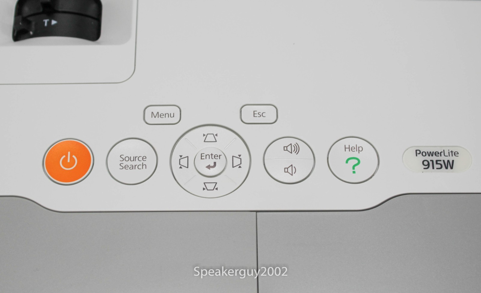 Epson PowerLite 915W Projector / H388A / 0194 -- CC
