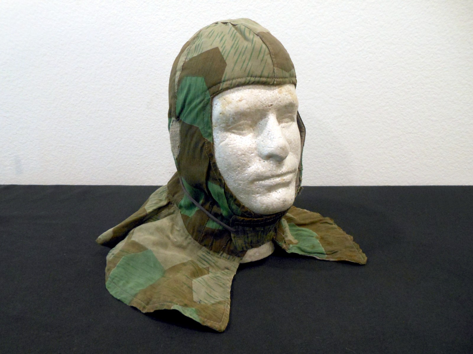 WW2 German Wehrmacht Kopfhaube - NON-REVERSIBLE CAMOUFLAGE HOOD – SPLINTERTARN