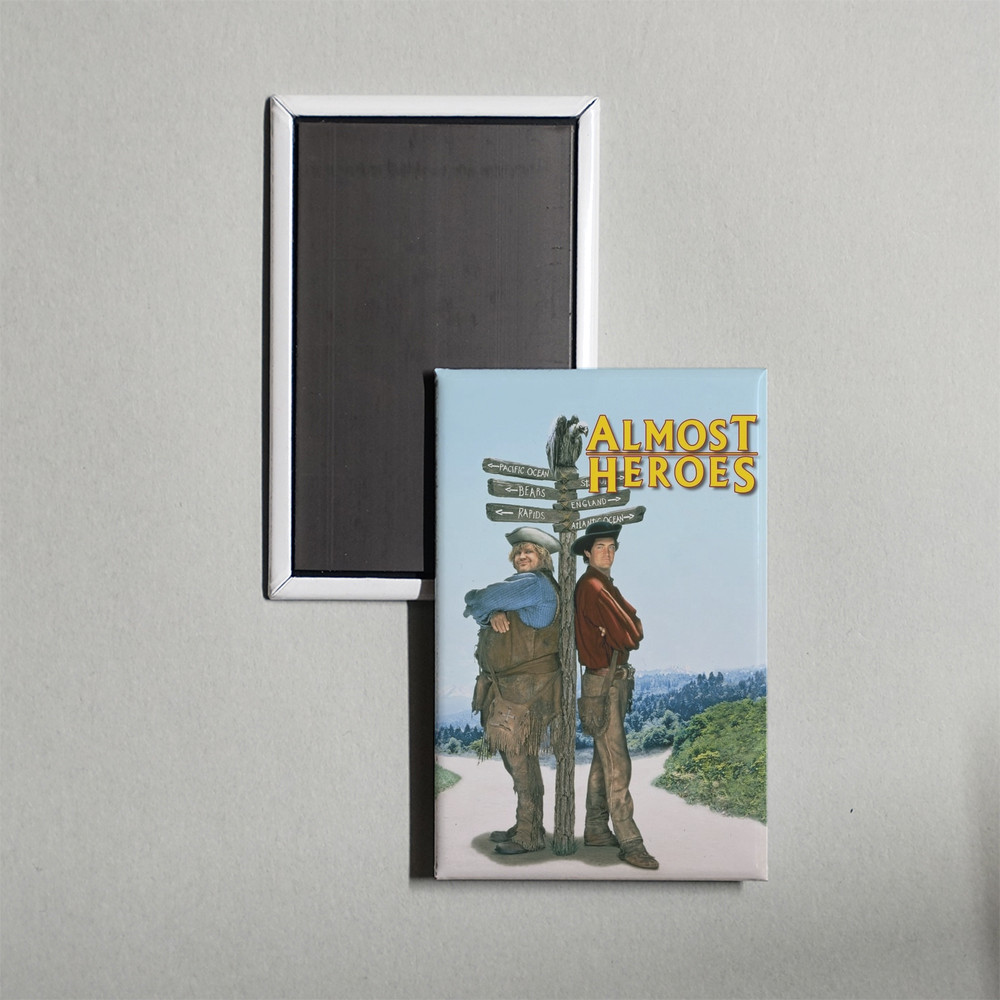 Almost Heroes Mini Movie Poster Fridge Locker Magnet