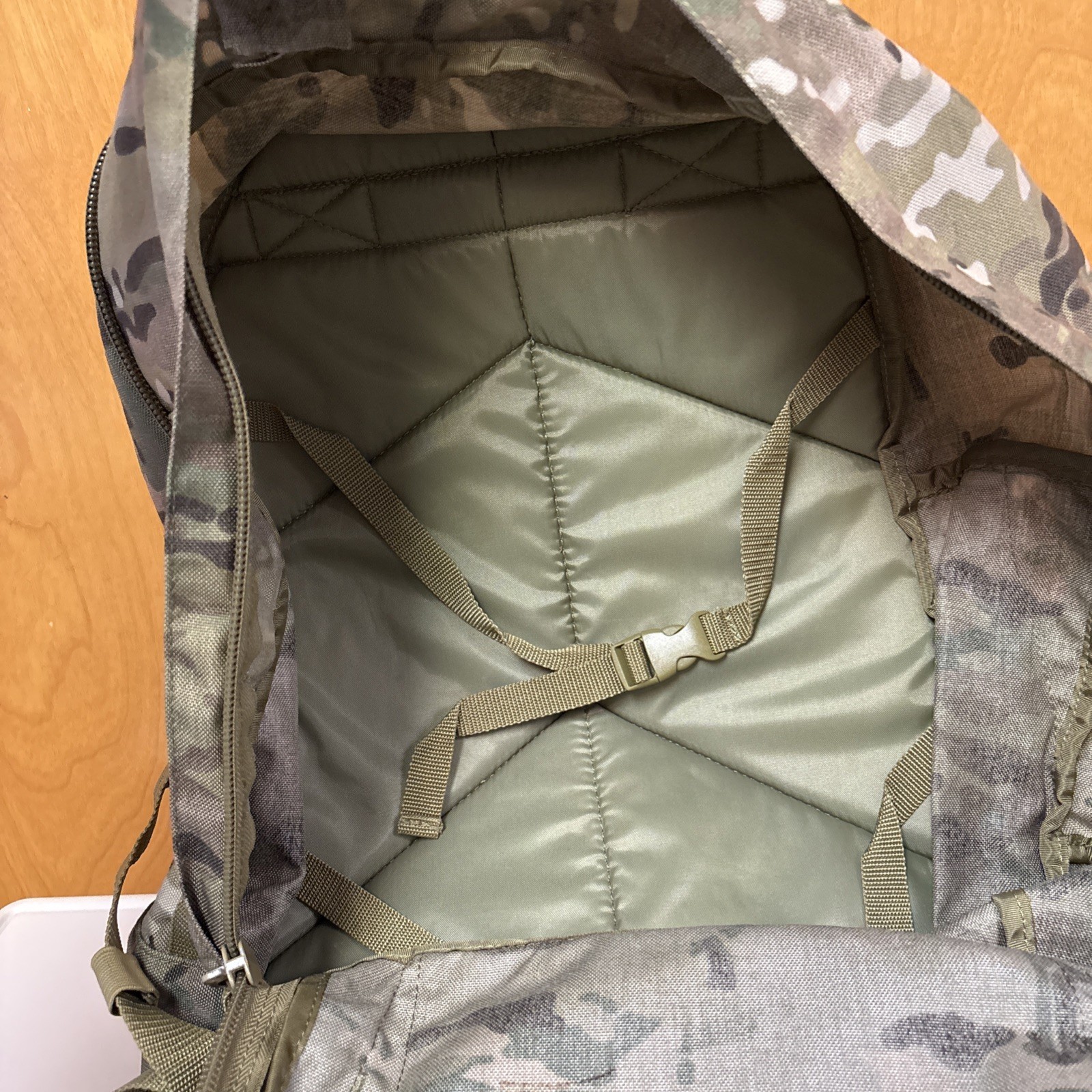 Code Alpha Large Tactical Backpack Expandable Multicam Excellent Condition