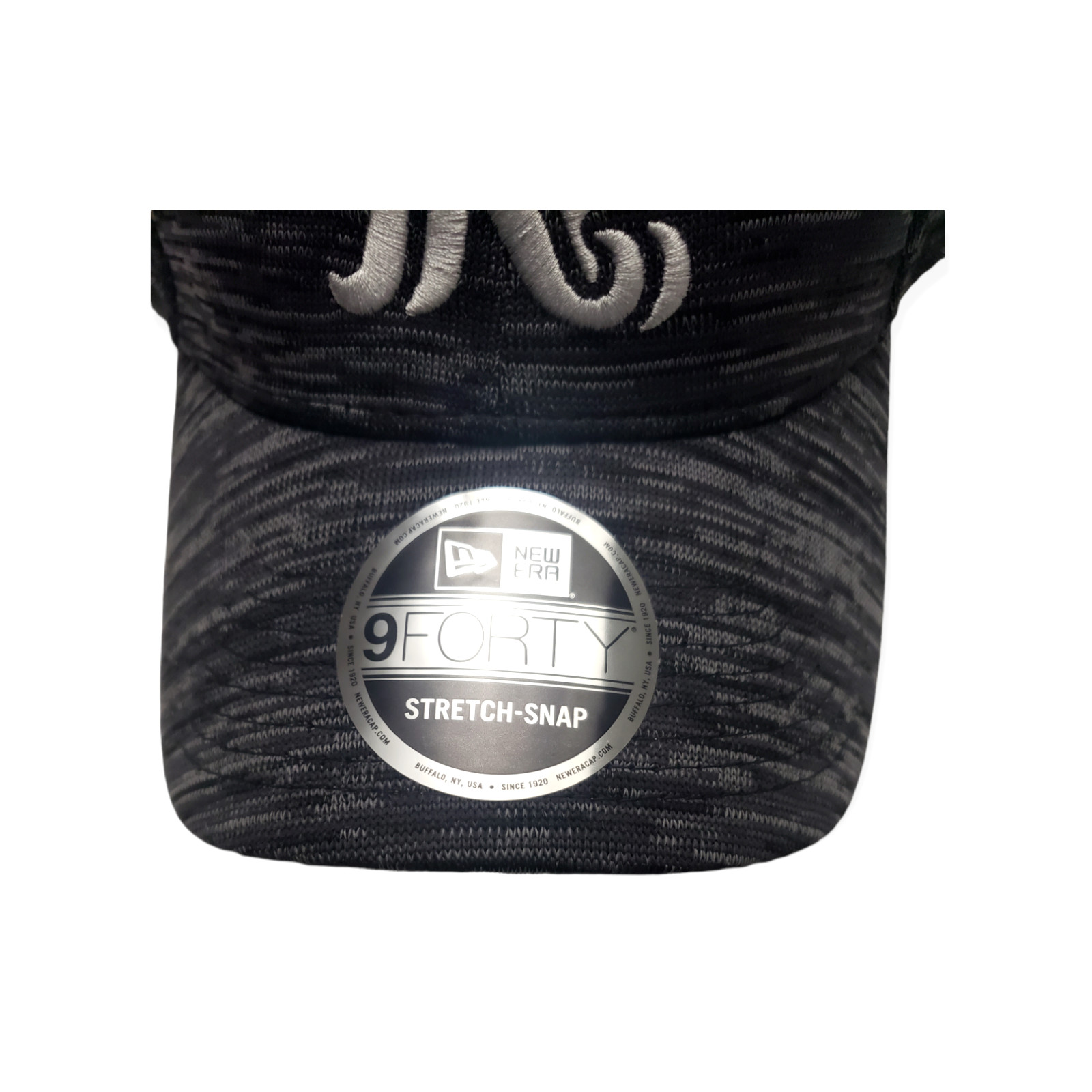 New Era Frisco RoughRiders MiLB 9Forty Shadow Tech ALT Flex Snap Hat Gray OSFM