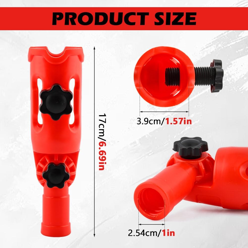 Multi-Angle Paint Brush Extender for High Ceiling,Extension Pole Red