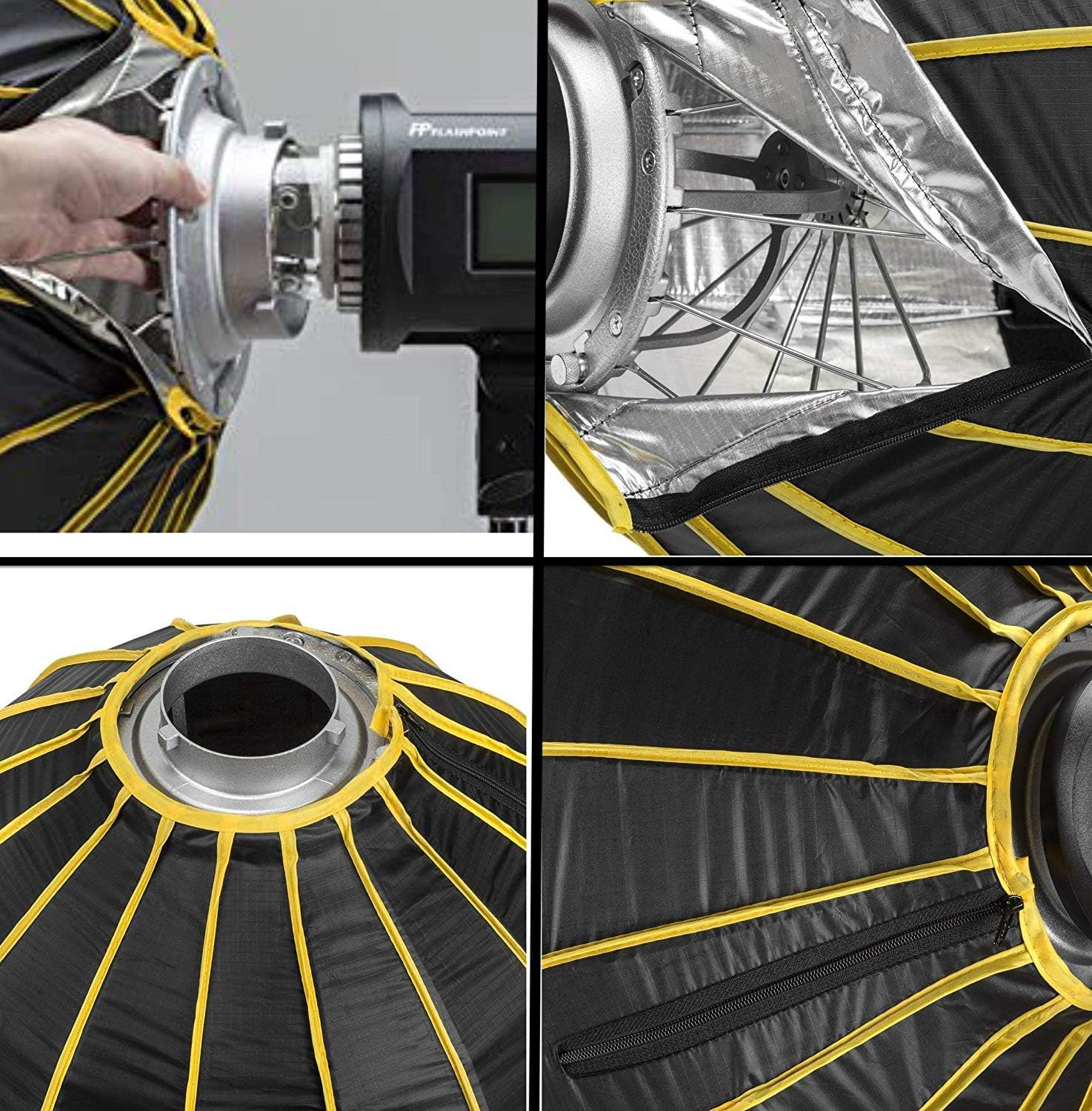 EZ Lock Deep Parabolic Quick Softbox (38")