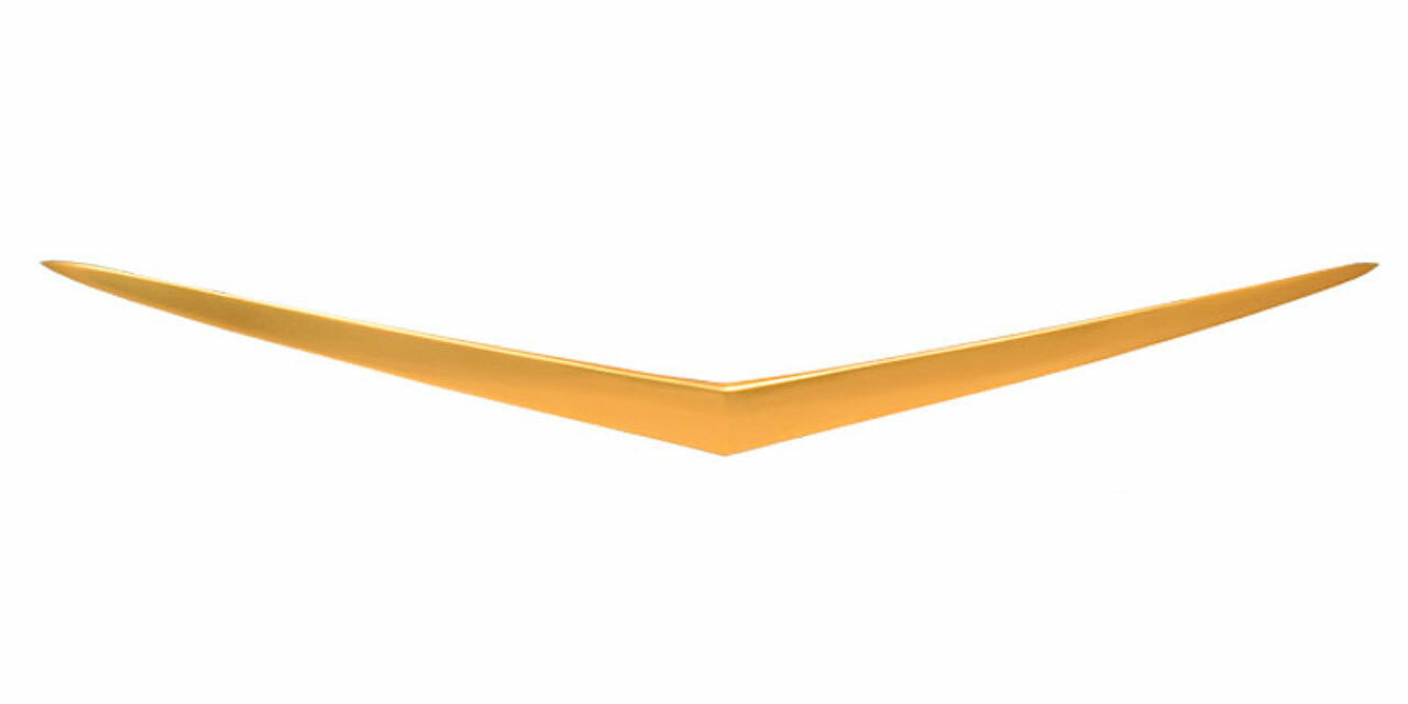 57 Chevy Blemished Bel Air Gold V8 Hood Vee 1957 Chevrolet New