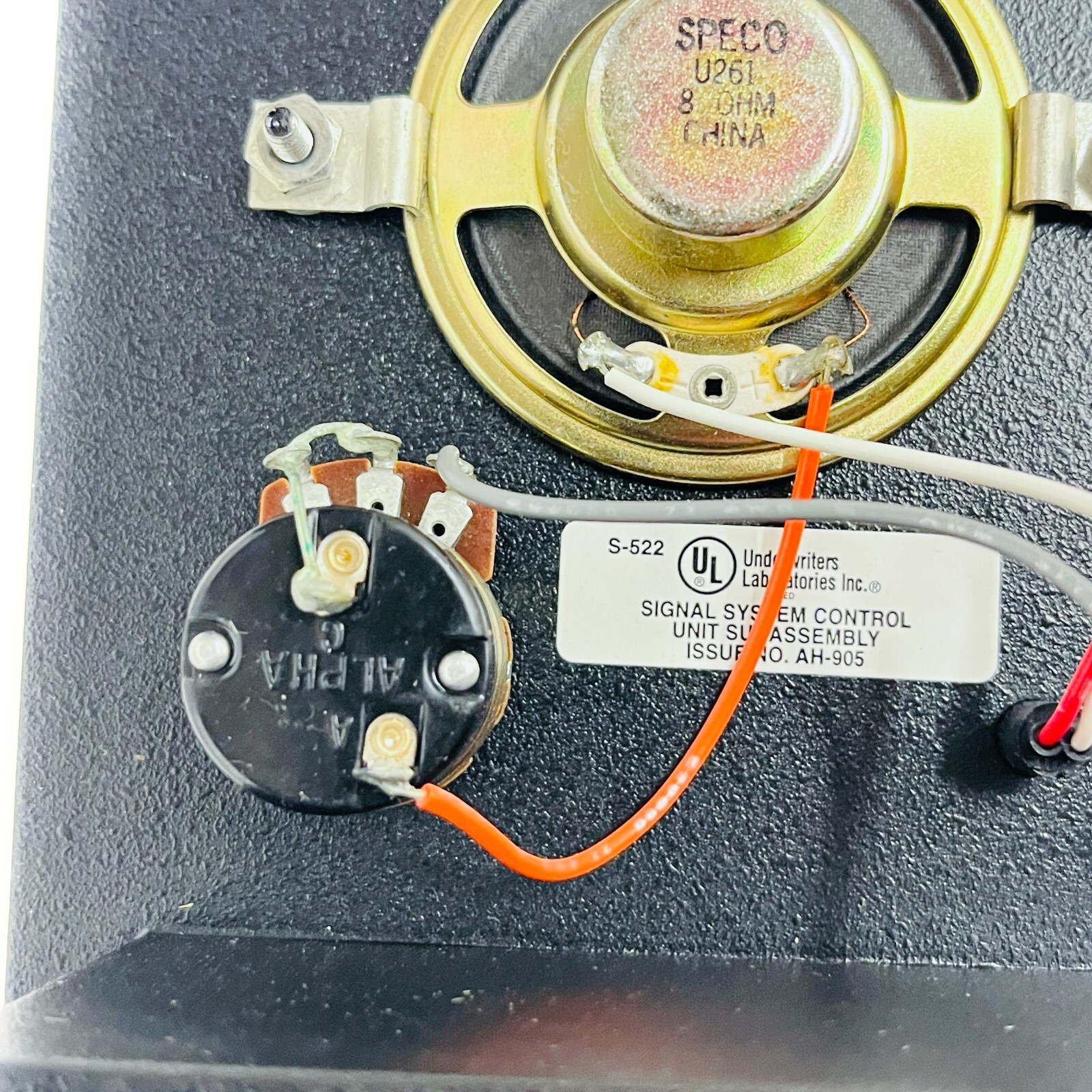 Siemens MMM-1 Cerberus Pyrotronics 500-892079 Microphone Master Module, USA Made