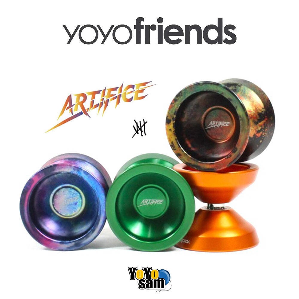 yoyofriends Artifice Yo-Yo - 7068 Aluminum - James Heder Signature YoYo
