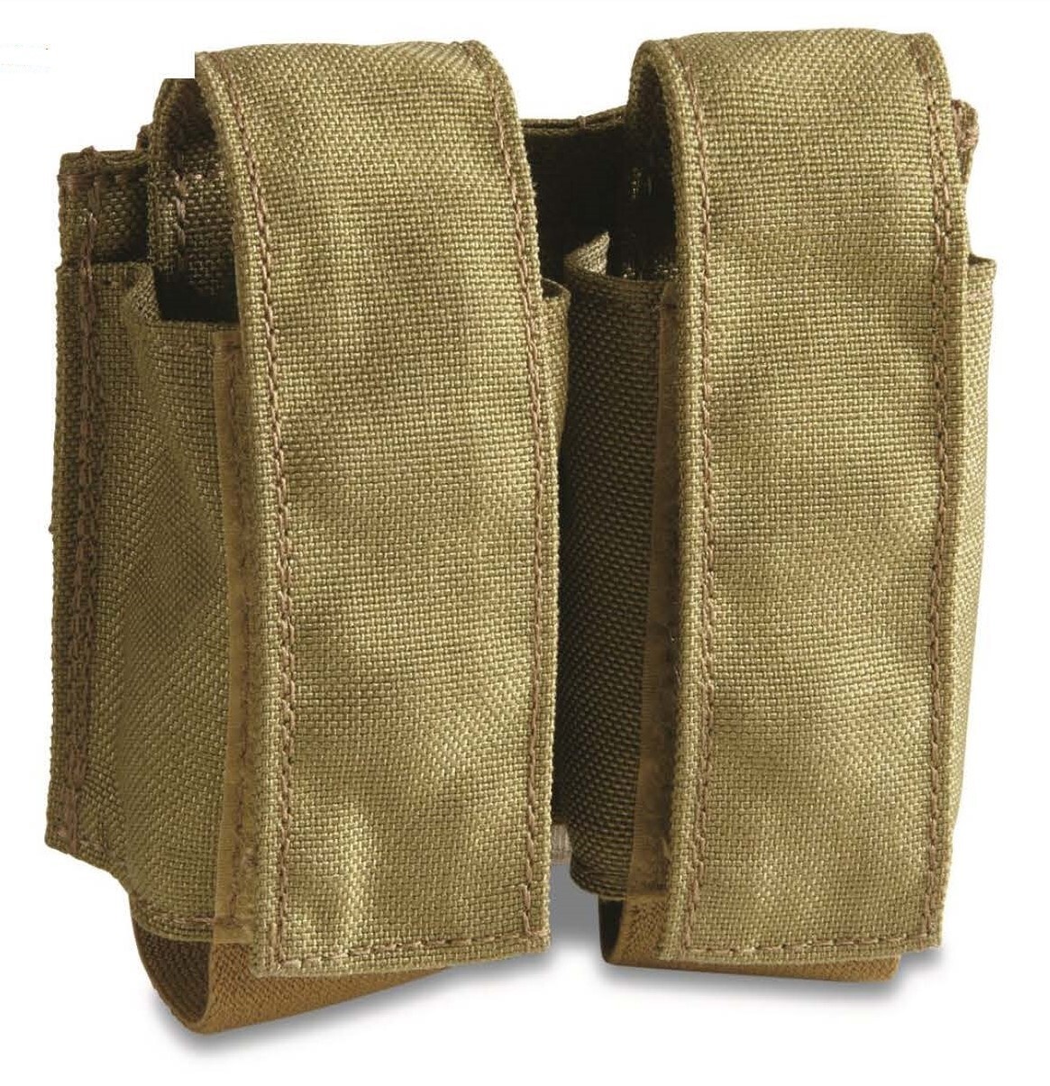 NEW N BAG USGI EAGLE IND. MOLLE KHAKI 40MM DOUBLE GRENADE PISTOL MAGAZINE POUCH