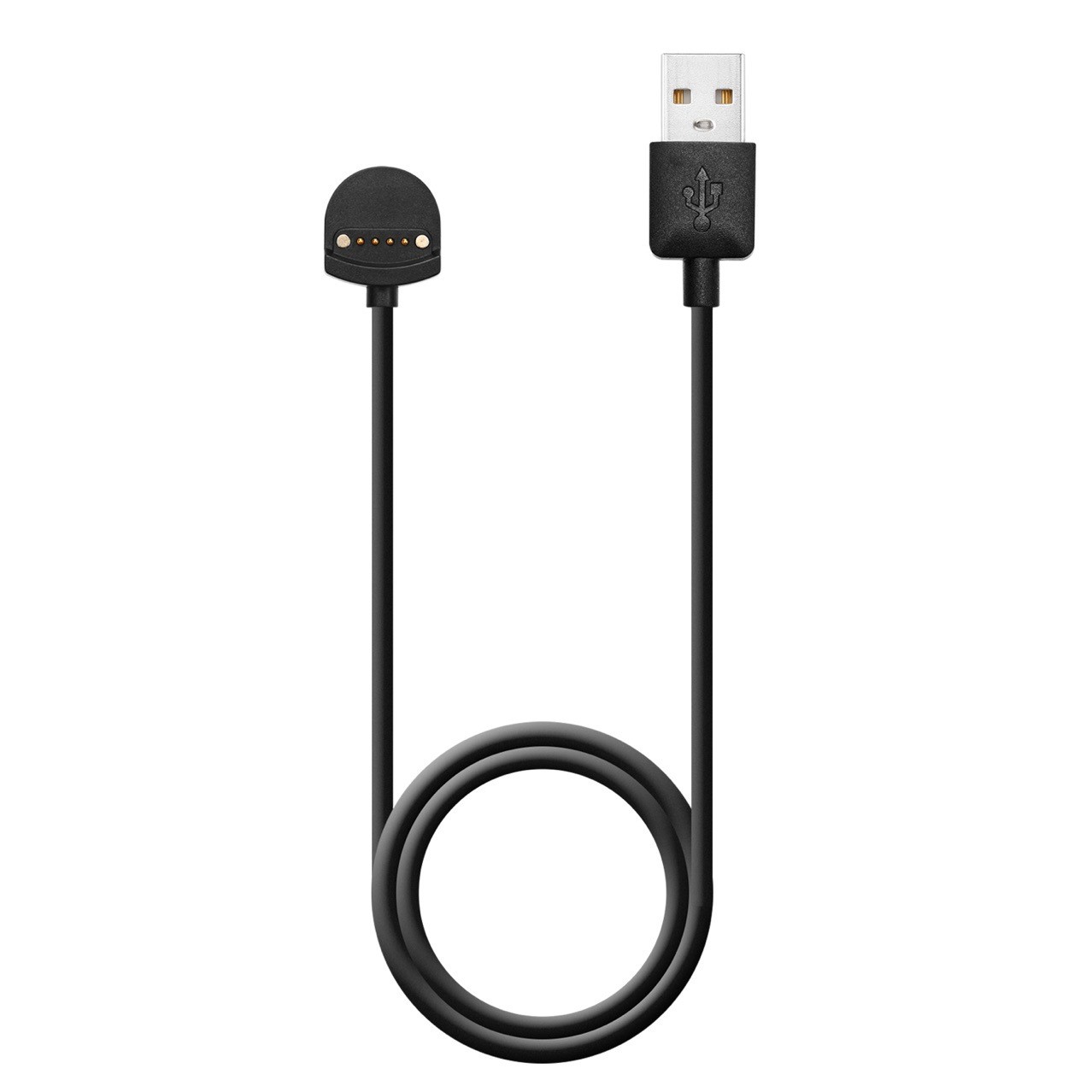 100CM Black Watch Magnetic Charging Cable ABS Charging Cable For Ticwatch S/E