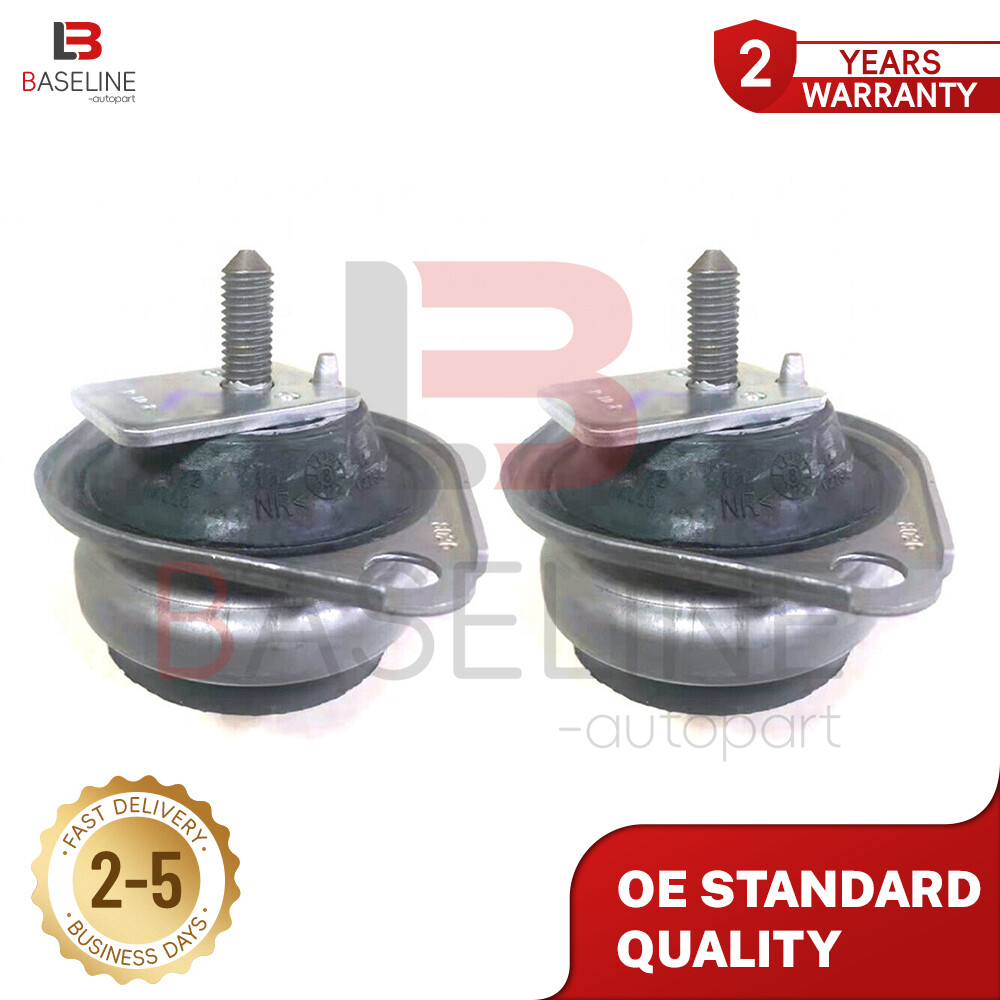 2x Gearbox Transmission Mounts Fit Maserati 05-13 Quattroporte 2008- GranTurismo