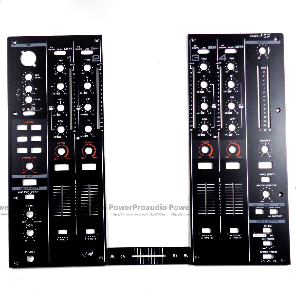 1 Set Of OEM Main Control Panel For Pioneer DJM-2000NEXUS